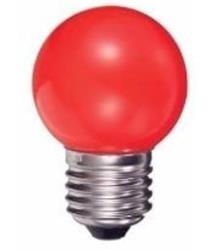 LAMPARA LED GOTA ROJA  1 W  80LM E27