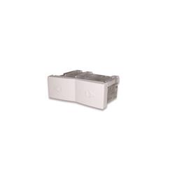 MODULO INTERRUPTOR 2 DIR/PERSIA BLANCO SIGLO XXII 9534