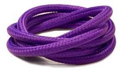 MTS.CABLE TEXTIL 2X0,50 MM VIOLETA