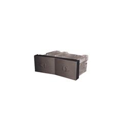 MODULO INTERRUPTOR 2DIR/PERSIA GRIS SIGLO XXII 7534