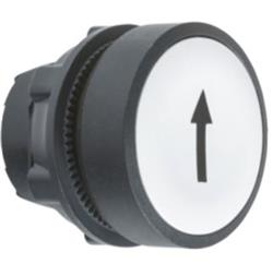 CABEZAL PULSADOR RASANTE BLANCO C/FLECHA ZB5AA334