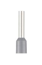 BOLSA X 100 PUNTERAS TUB.AISLADA GRIS 1X2,5MM L.12 ZE-2,5-12
