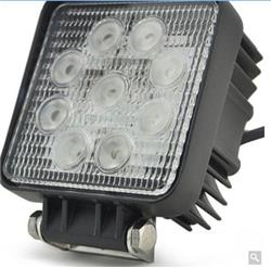 PROYECTOR CUADRADO 27W 2430LM 12/24VCC