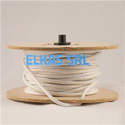 MTS.CABLE TEXTIL 2X0,50 MM BLANCO