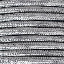 MTS.CABLE TEXTIL 2X0,50 MM GRIS