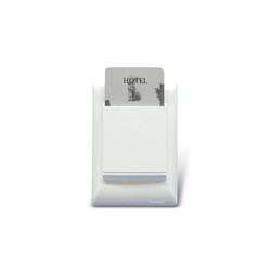 LLAVE INTERRUPTORA TARJETA BLANCA ICARD 10A 9600