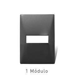 TAPA GRIS     1 MODULO 5X10 SIGLO XXII 4701