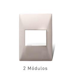TAPA BLANCA   2 MODULOS 5X10 SIGLOXXII 4502