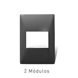 TAPA GRIS     2 MODULOS 5X10 SIGLO XXII 4702