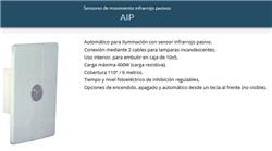 *AUTOMATICO C/INFRAROJO 5X10 INCANDESC AIP S/RELE