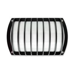 TORTUGA NOVA R NEGRA CON REJA 1 LUZ E27 IP54