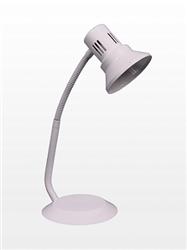 LAMPARA DE ESCRITORIO 312 C/FLEXIBLE BLANCO E27 