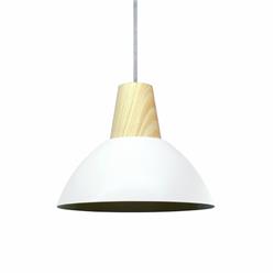 COLGANTE ZOE MADERA BLANCO 23CM X 27.5CM