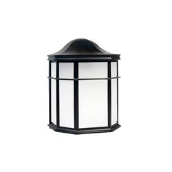 FAROL ESTAMBUL NEGRO TEXTURADO FUNDICION ALUMINIO E27