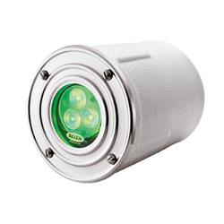 LUMINARIA LAGO 50 CARCASA EMPOTRABLE DE PVC PARA DICROICA 12V IPX 8 CLASE III (SIN LAMPARA)