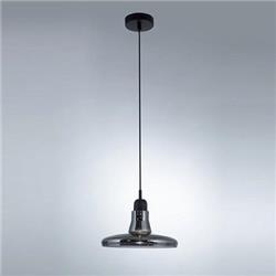 COLGANTE CRISTAL FUME-CO-4 1LUZ GU10 24CM DIAMETRO X 12CM DE ALTURA