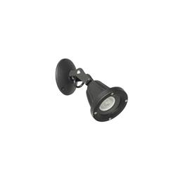 APLIQUE 3045 ALUMINIO NEGRO GU10 LED 10W IP55