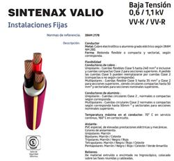 MTS.CABLE SINTENAX 12X2,5 MM