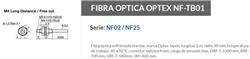 FIBRA OPTICA BARRERA  NF-TB01 rosca M4 OPTEX