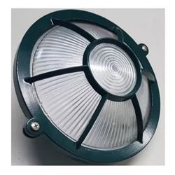 TORTUGA REDONDA VERDE CON REJA R 100 E27 IP54