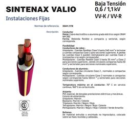 MTS.CABLE SINTENAX 12X1,5 MM2