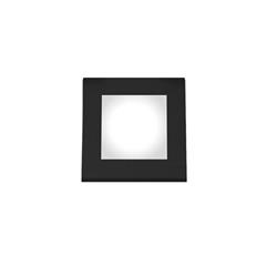 APLIQUE QUATTRO DIFUSOR ALUMINIO  2 LUCES G9 221MM X 221MM IP44