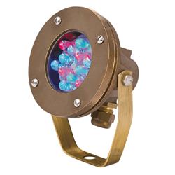 LUMINARIA RIO 50 INMERSION/BRONCE FUNDIDO CON HORQUILLA PARA DICROICA 12V (SIN LAMPARA)