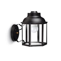 FAROL 5530 HEXAGONAL NEGRO E27