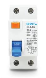 INTERRUPTOR DIFERENCIAL 2X40A 30MA CLASE AC NL1 CHINT