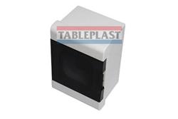 CAJA APLICAR  4 MODULOS C/TAPA FUME IP65