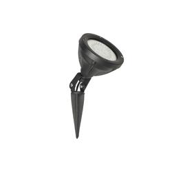 JABALINA 3066 ALUMINIO NEGRO AR111 IP55