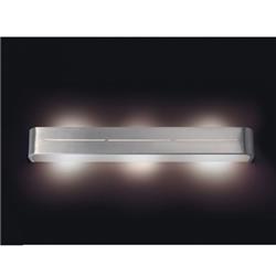 APLIQUE RECTO CROMO 12009 3 LUCES E27 50CM