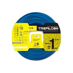 MTS.CABLE FLEXIBLE 1 MM CELESTE