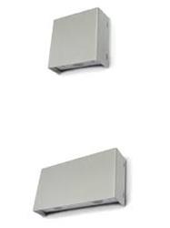 *APLIQUE OVER 2 LED GRIS