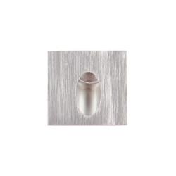 EMBUTIDO DE PARED HARRY ALUMINIO PULIDO LED 3W 3000K