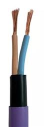 MTS.CABLE SUBTERRANEO 2X10 MM VIOLETA IRAM