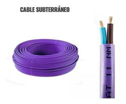 MTS.CABLE SUBTERRANEO 2X16 MM VIOLETA IRAM