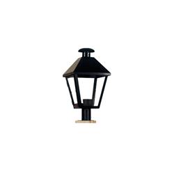 CABEZAL FAROL 29/P CHAPA NEGRO CON BASE PARA AMURA