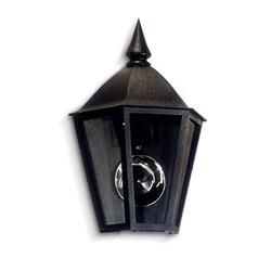 MEDIO FAROL 69 ALUMINIO NEGRO E27 IP23 