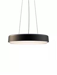 COLGANTE CHARLES ALUMINIO MICROTEXTURADO NEGRO LED 24W 