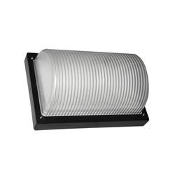 TORTUGA/APLIQUE NIZA NEGRO CON DIFUSOR PC 1 LUZ E27 IP44