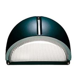 APLIQUE APOLO NEGRO POLIPROPILENO CON VIDRIO 1 LUZ E27