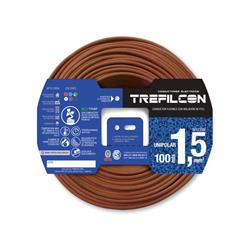 MTS.CABLE FLEXIBLE 1,5 MM MARRON