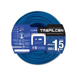 MTS.CABLE FLEXIBLE 1,5 MM CELESTE