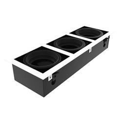 EMBUTIDO BOX 3 LUCES BLANCO CON DOBLE MOVIMIENTO AR111