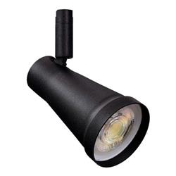 CABEZAL 709 NEGRO ANTIDESLUMBRANTE CON MOVIMIENTO ROTULAR 1 LUZ GU10 