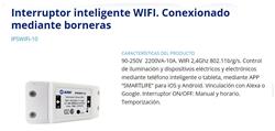 RELE WIFI+INT.HORARIO 10A ANDROID/IOS SMARTBOX