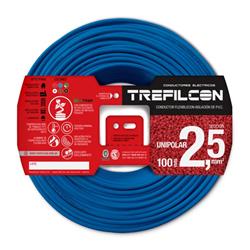 MTS.CABLE FLEXIBLE 2,5 MM CELESTE