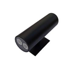 APLIQUE DOBLE RAYO BIDIRECCIONAL LEDS ACERO