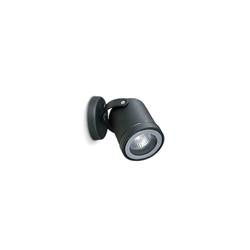 APLIQUE 2045 ALUMINIO NEGRO GU10 LED IP44